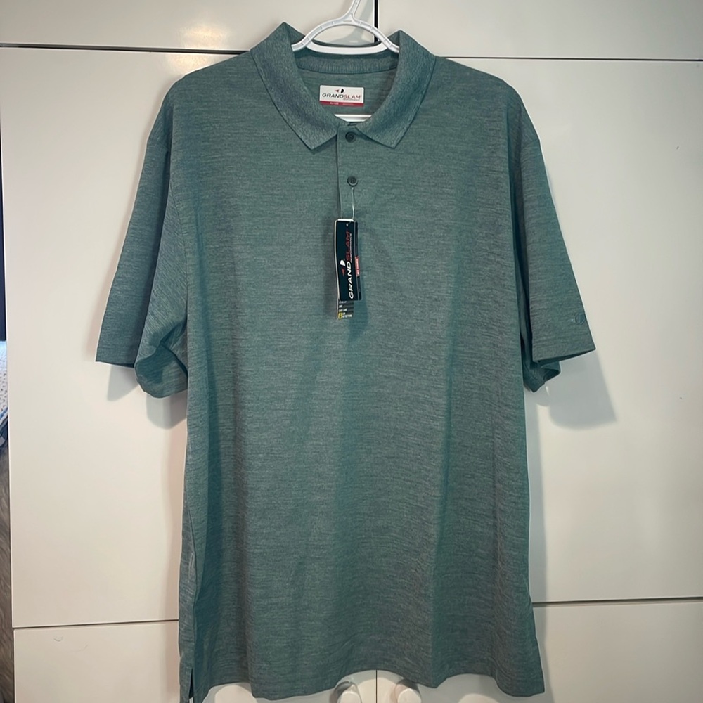 Grand Slam Sage Golf Shirt